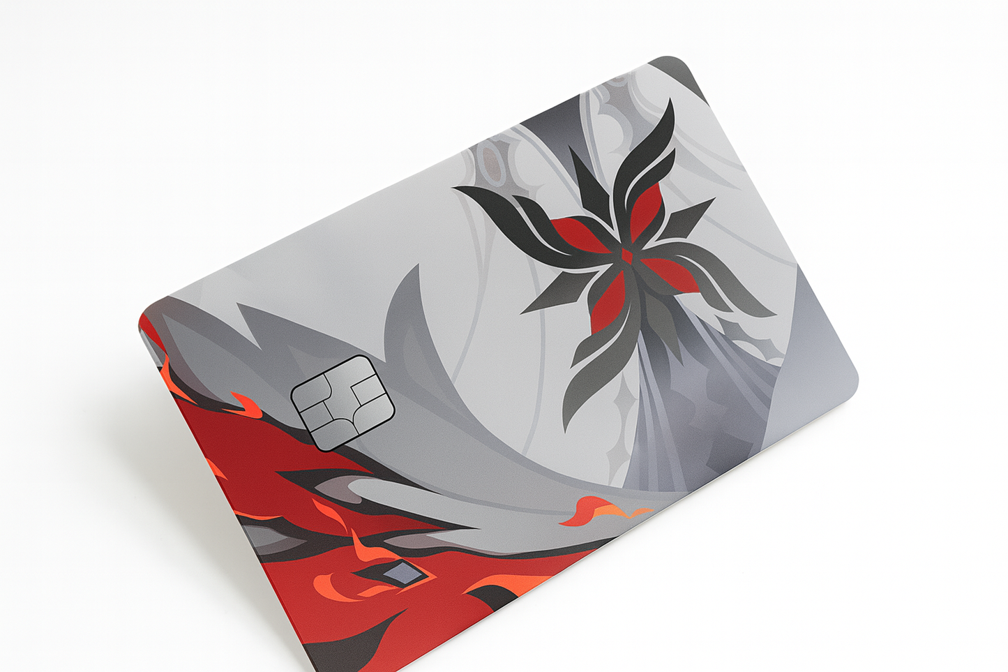 Crimson Flame Arlecchino Debit Skin