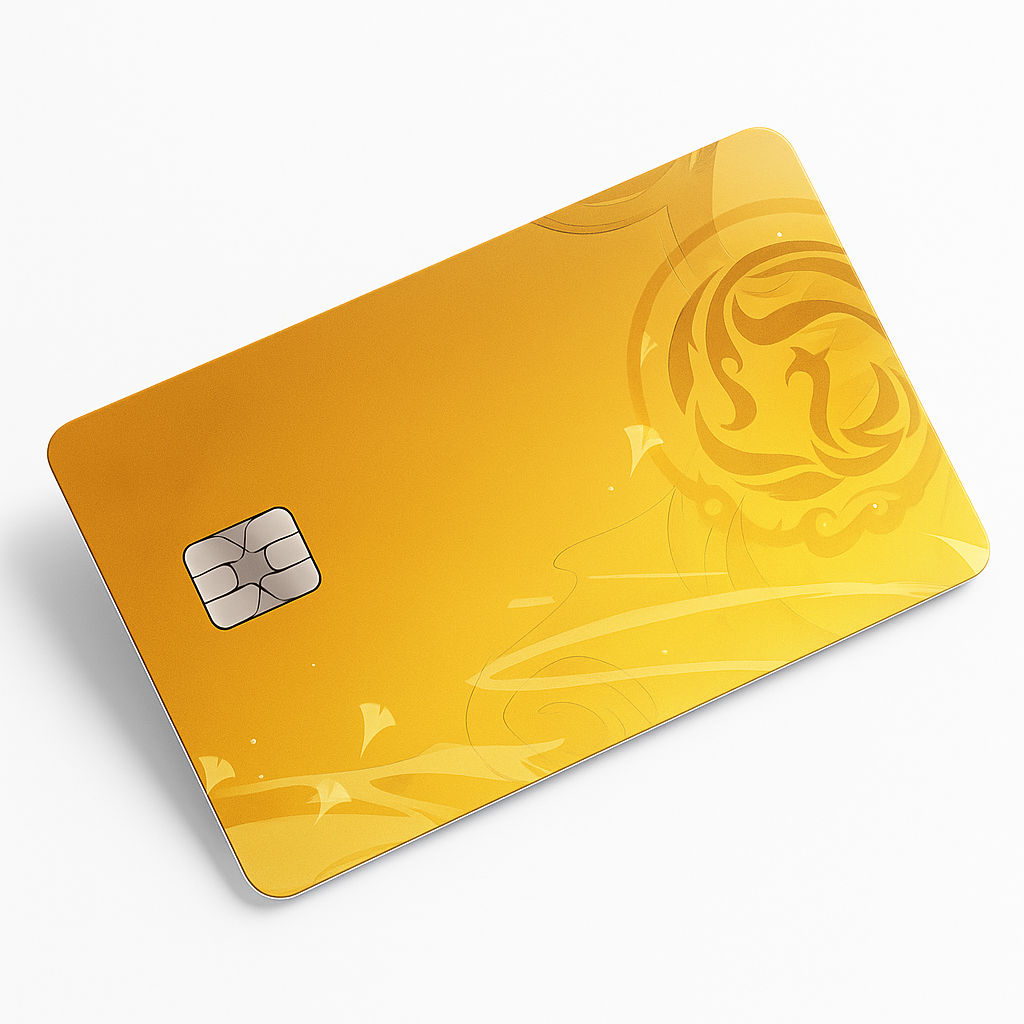 Ningguang Jade Radiance Debit Card Skin 💠✨