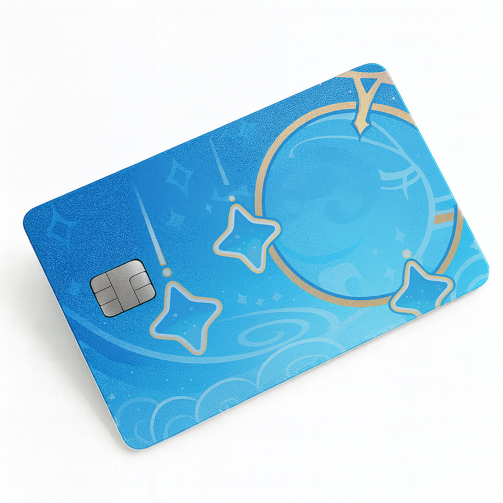 🌙Layla Holographic Debit Card Skin 🌌💤