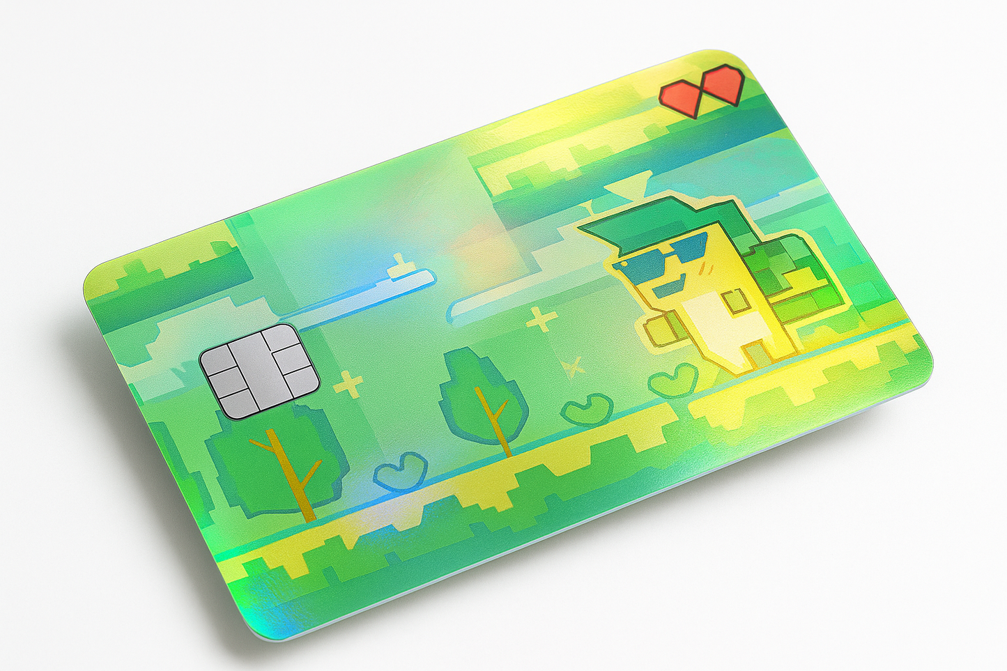 Kinich Pixel Adventure Holographic Card Skin 🎮✨