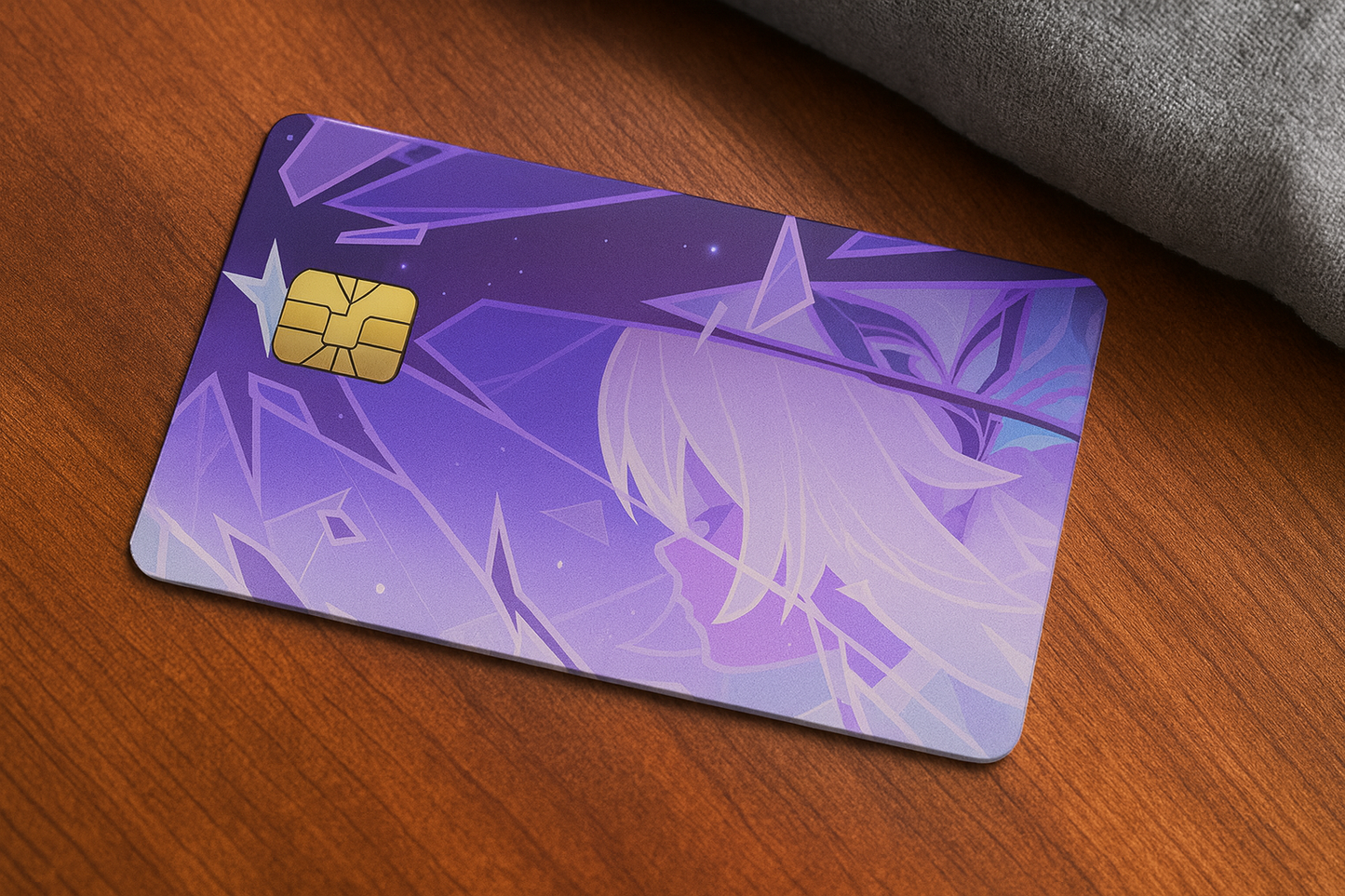 Skirk Holographic Debit Card Skin ❄️✨
