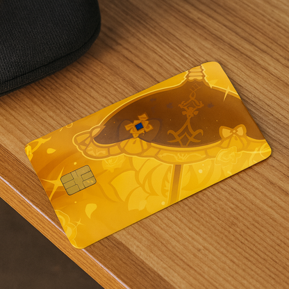 Navia Golden Elegance Debit Card Skin 🌹✨