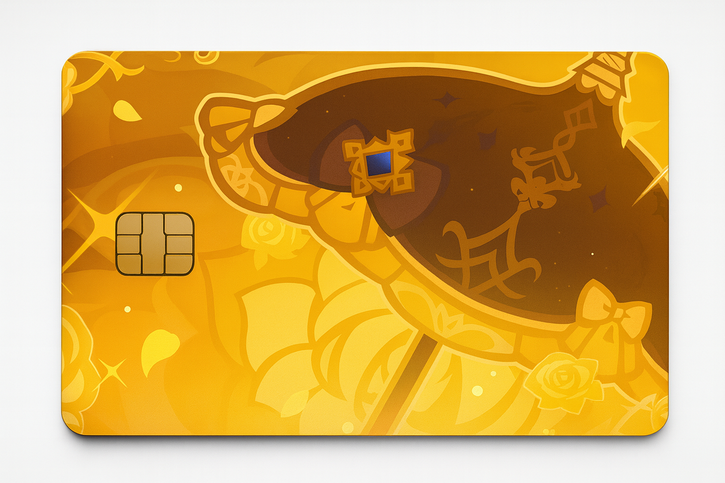 Navia Golden Elegance Debit Card Skin 🌹✨