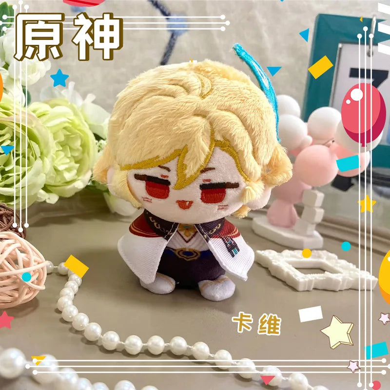 ✨ Genshin Impact Mini Plush Sitting Dolls – Chibi Character Collection