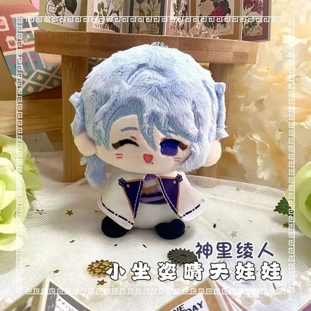 ✨ Genshin Impact Mini Plush Sitting Dolls – Chibi Character Collection