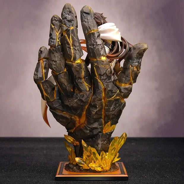 Zhongli Geo Archon Statue 🪨 | Eternal Elegance in Solid Resin