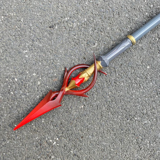 Crimson Moon's Semblance – Arlecchino Scythe Cosplay Weapon