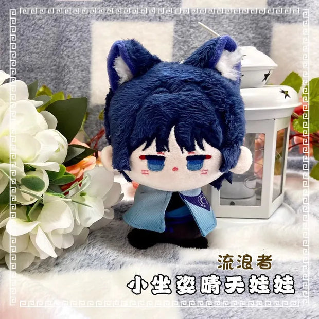 ✨ Genshin Impact Mini Plush Sitting Dolls – Chibi Character Collection