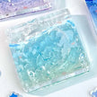Anime Badge Storage Box Acrylic Cartoon Emblem Display Receive Love and Deepspace Honkai Star Rail Genshin Impact Cosplay