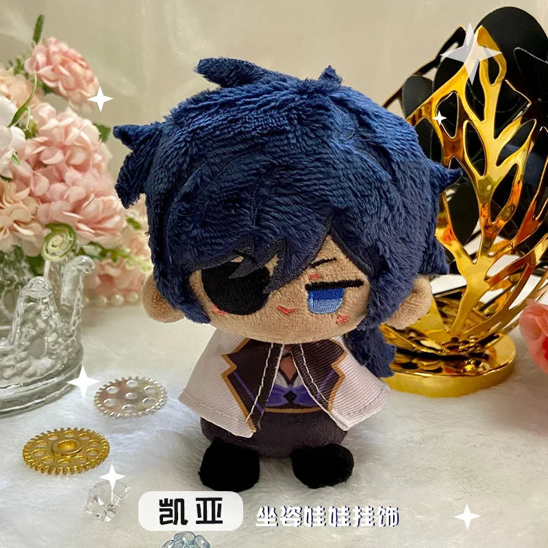 ✨ Genshin Impact Mini Plush Sitting Dolls – Chibi Character Collection
