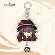 Hu Tao Keychain Set 🔥 | 6x Expressions of Pure Chaos
