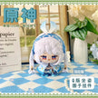 ✨ Genshin Impact Mini Plush Sitting Dolls – Chibi Character Collection
