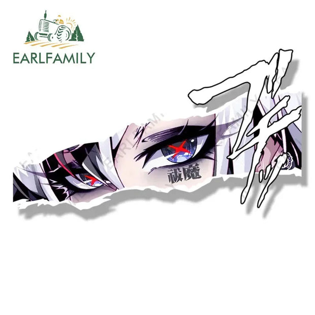 🔥 Arlecchino Manga Tear Sticker – Bold Genshin Impact Vinyl Decal for Adults