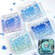 Anime Badge Storage Box Acrylic Cartoon Emblem Display Receive Love and Deepspace Honkai Star Rail Genshin Impact Cosplay