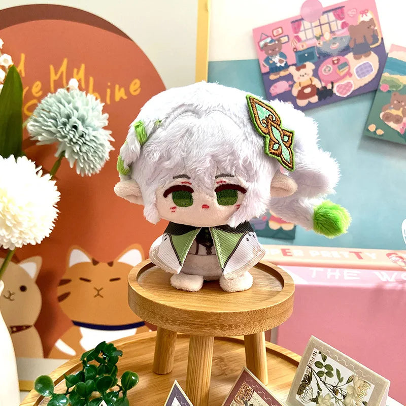 ✨ Genshin Impact Mini Plush Sitting Dolls – Chibi Character Collection