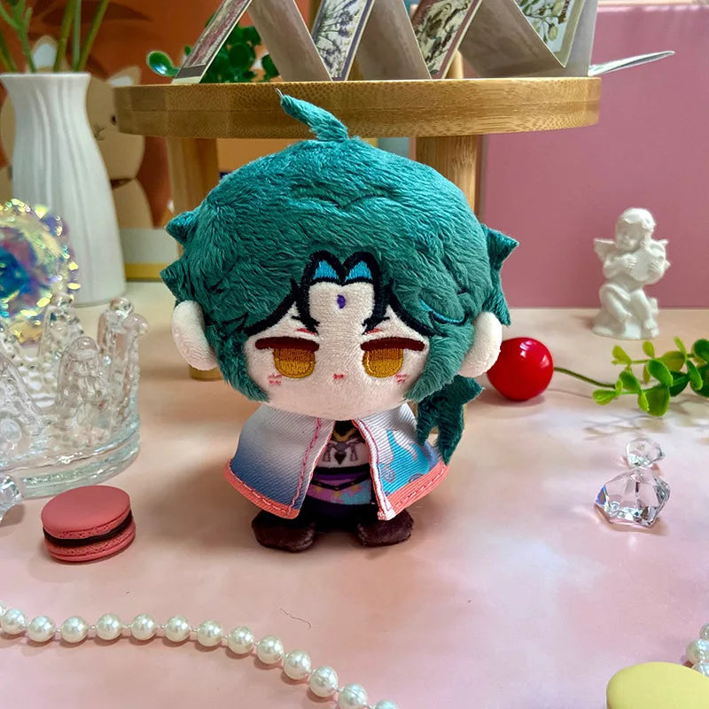 ✨ Genshin Impact Mini Plush Sitting Dolls – Chibi Character Collection