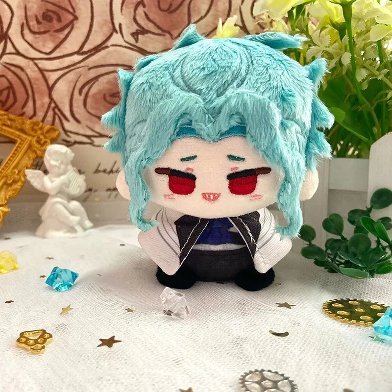 ✨ Genshin Impact Mini Plush Sitting Dolls – Chibi Character Collection
