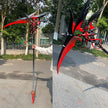 Crimson Moon's Semblance – Arlecchino Scythe Cosplay Weapon