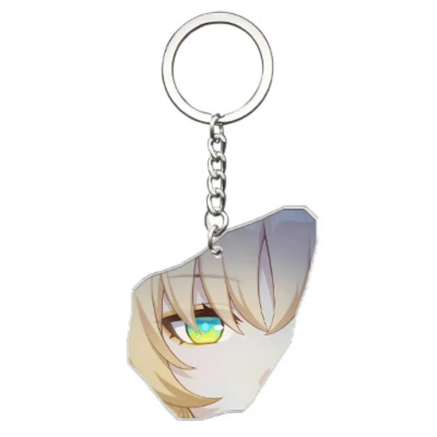 Eyes of the Herrschers" – Honkai Impact Acrylic Keychain Set