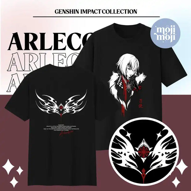 Crimson Frost – Arlecchino Genshin Impact Shirt