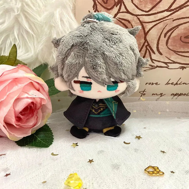 ✨ Genshin Impact Mini Plush Sitting Dolls – Chibi Character Collection