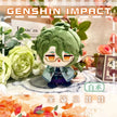 ✨ Genshin Impact Mini Plush Sitting Dolls – Chibi Character Collection