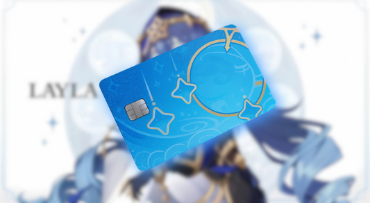 🌙Layla Holographic Debit Card Skin 🌌💤